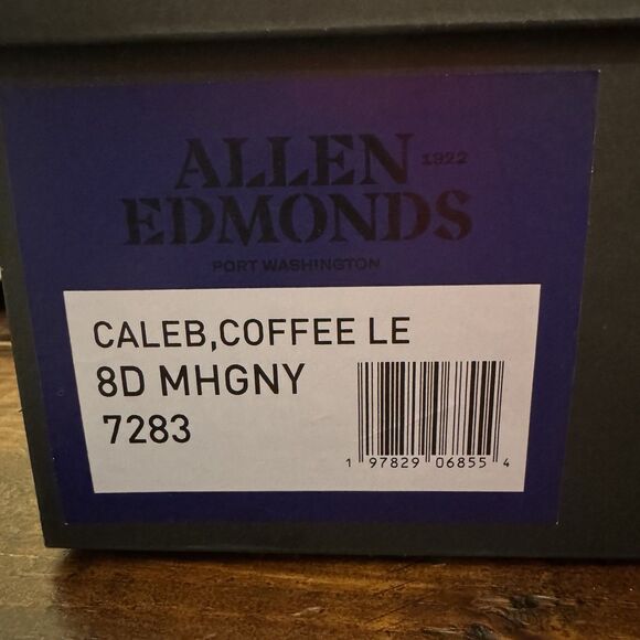 Allen Edmonds Caleb Hybrid Cap Toe Derby Dress Shoes main image 3